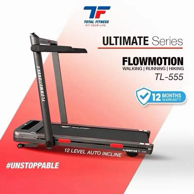 Jual treadmill TL 555 Ultimate Series Flowmotion