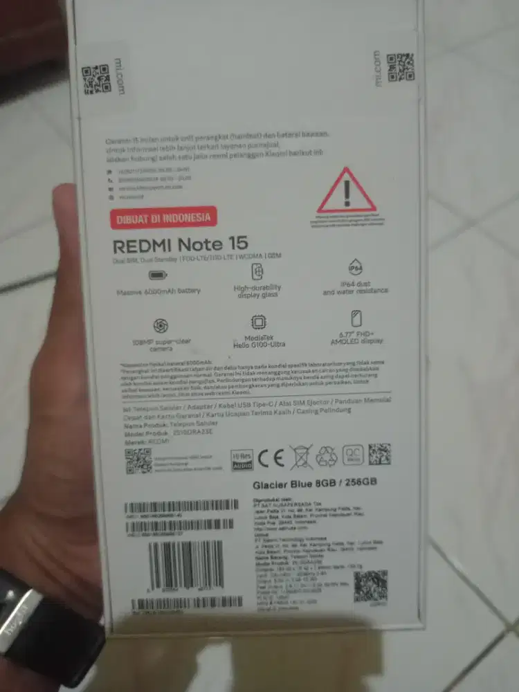 Redmi note 15 8/256
