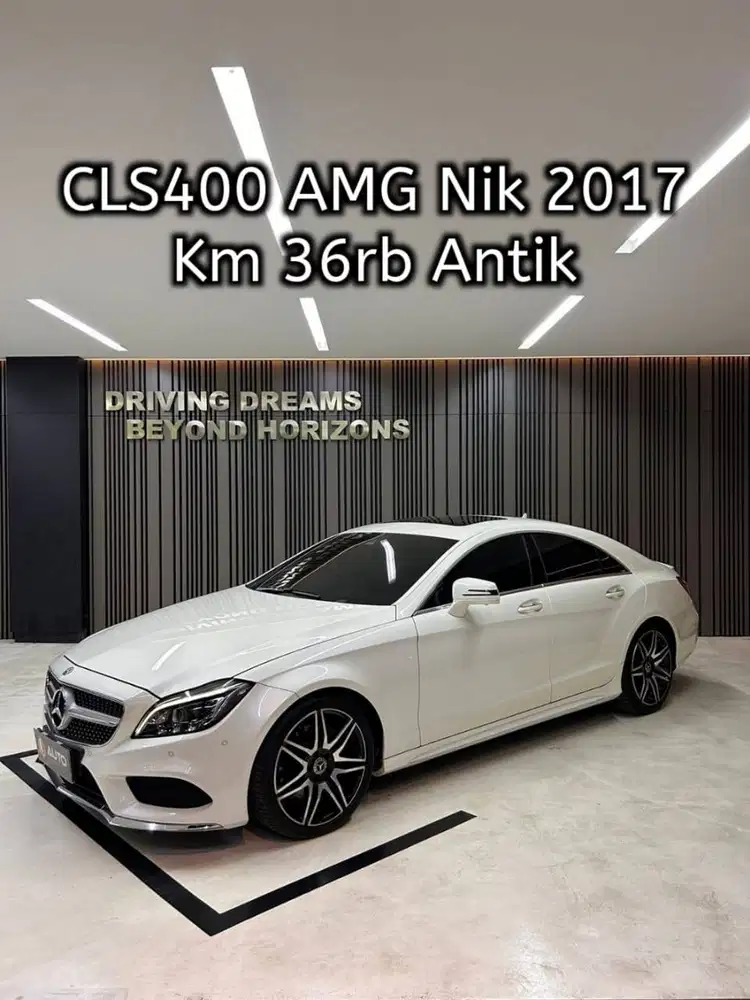 Mercedes Benz CLS400 AMG 2017 Putih B1404NBL km36rb