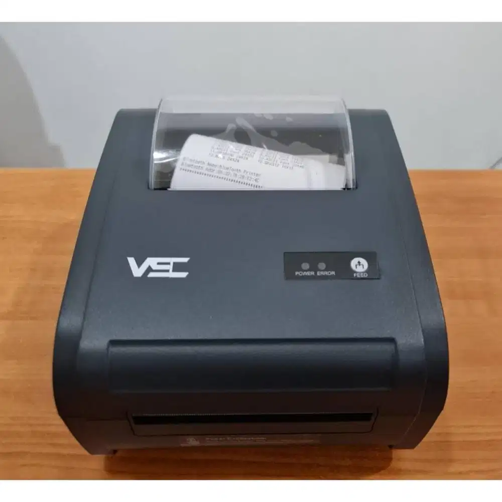 printer barcode bluetooth thermal VSC LP 9210BT USB 110mm Baru