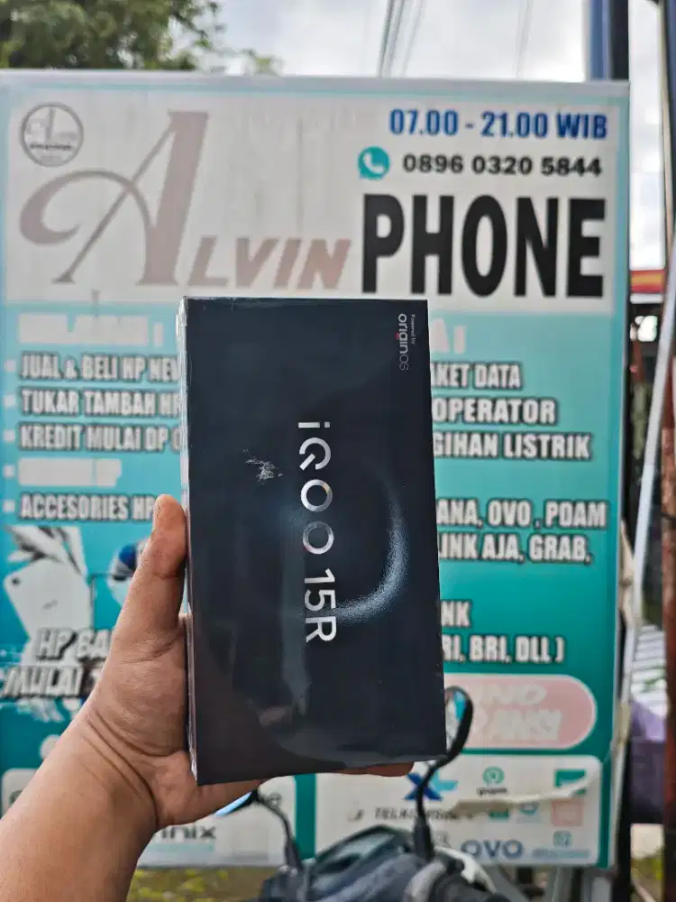 IQOO 15R 5G 8/256 NEW SEGEL GARANSI RESMI 1 TAHUN VIVO INDONESIA