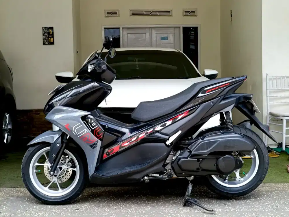 Aerox tahun 2024 low km 16rb/tt boleh gan cash lebih bagus