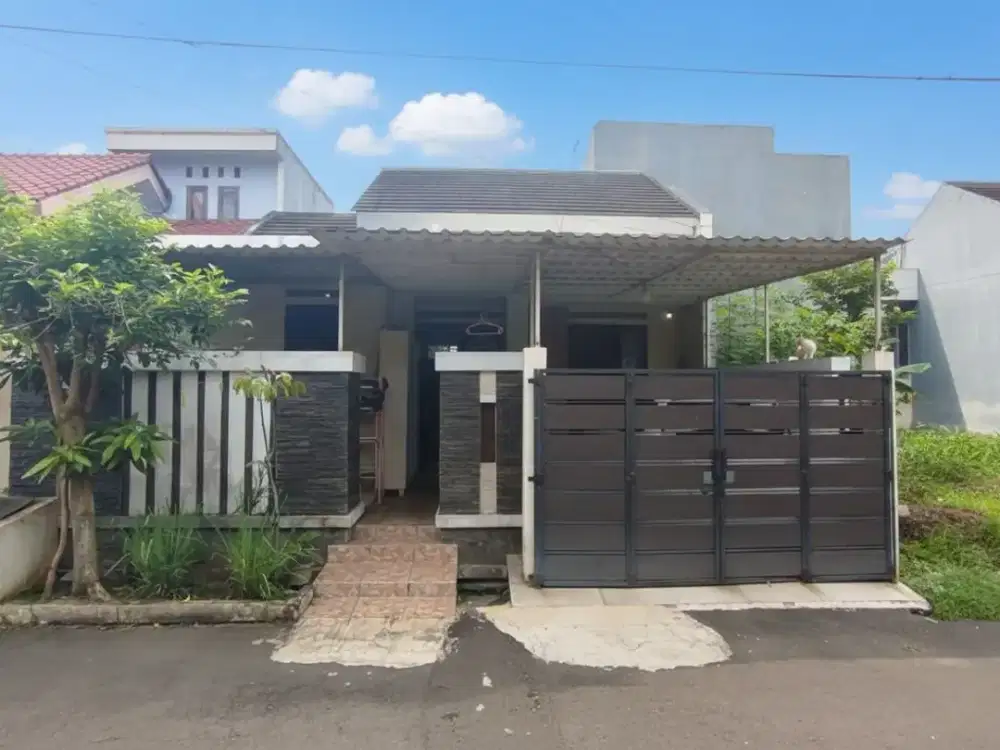 Rumah Bonus Full Furnished Siap Huni di Kebun Raya Residence, Bogor