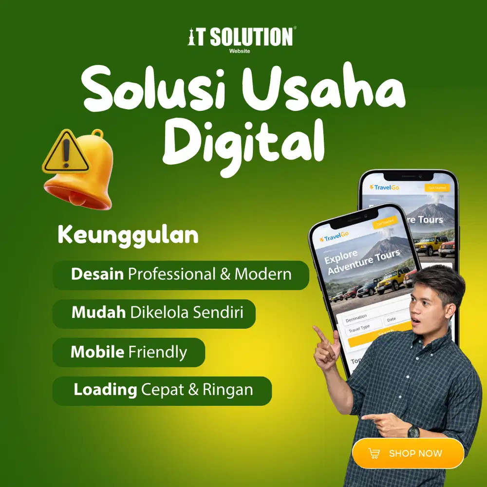 Solusi Usaha Digital – Website & Sistem Online Profesional