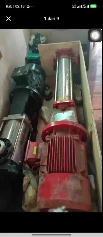 Multistage pump ada 2 unit baru