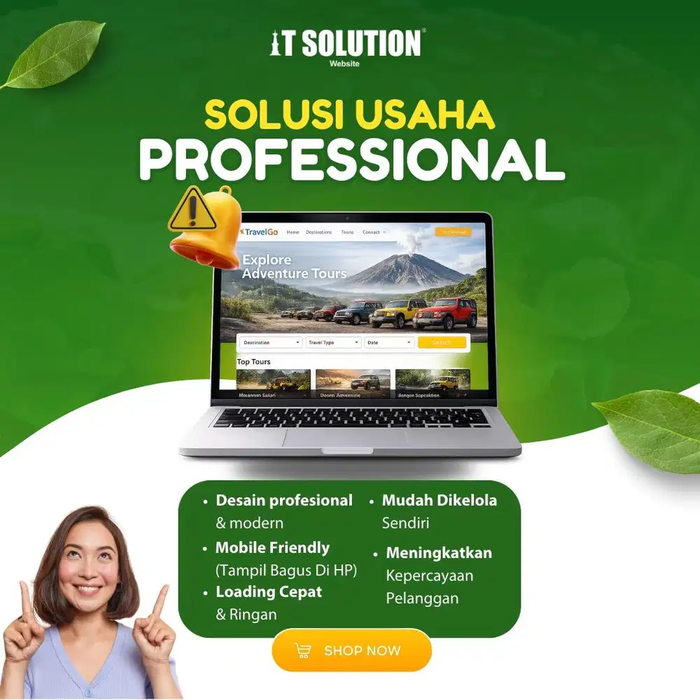 Solusi Usaha Profesional – Website & Aplikasi untuk Bisnis Modern