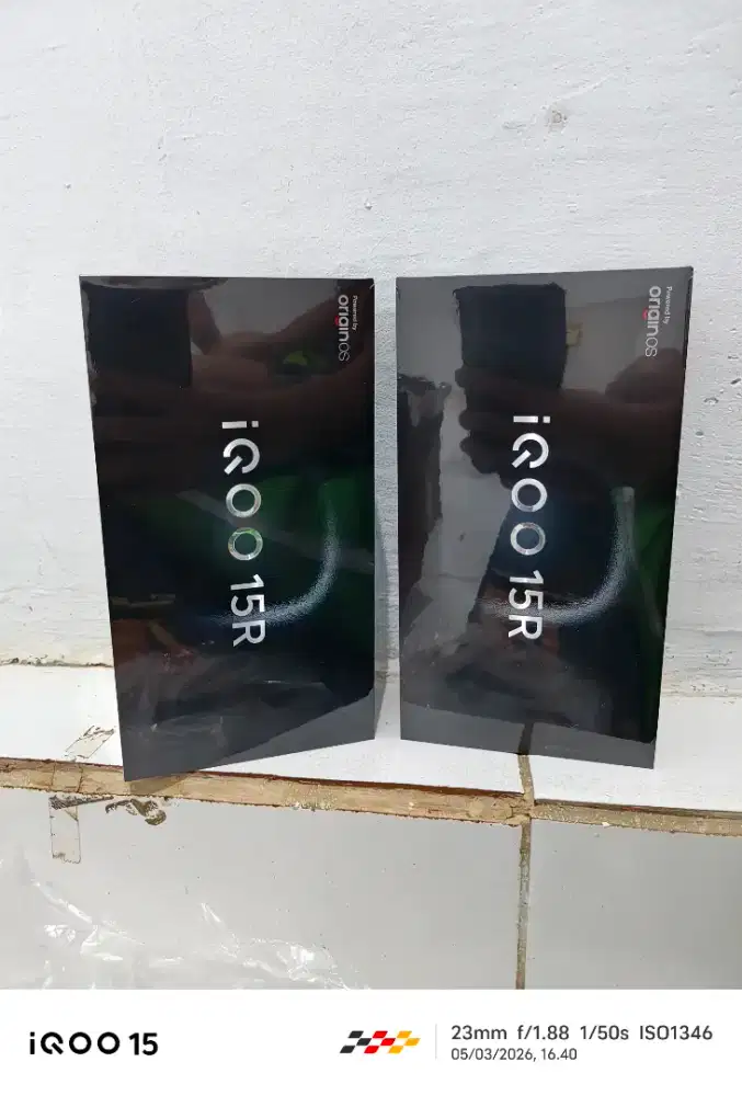 VIVO IQOO 15R BNIB Ram 12GB Rom 512GB Tertinggi