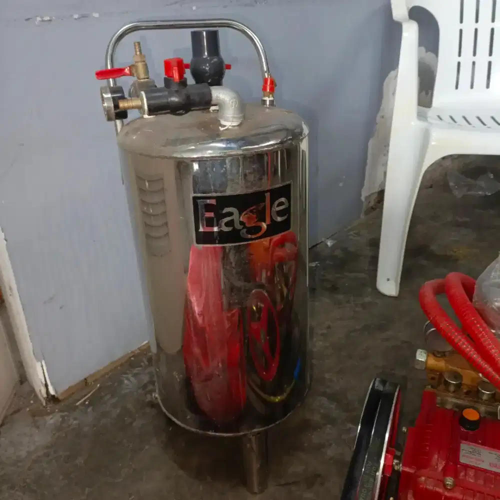 Tabung salju shampo cuci motor/mobil