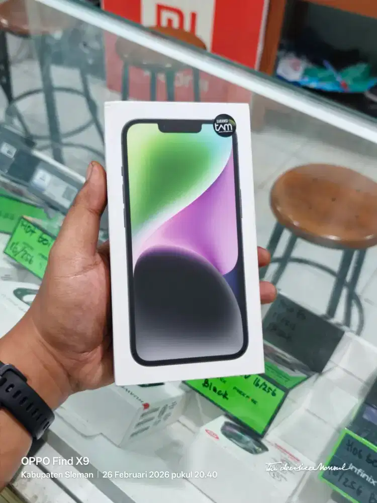 IPHONE 14 128GB MIDNIGHT IBOX NEW SEGEL TERMURAH
