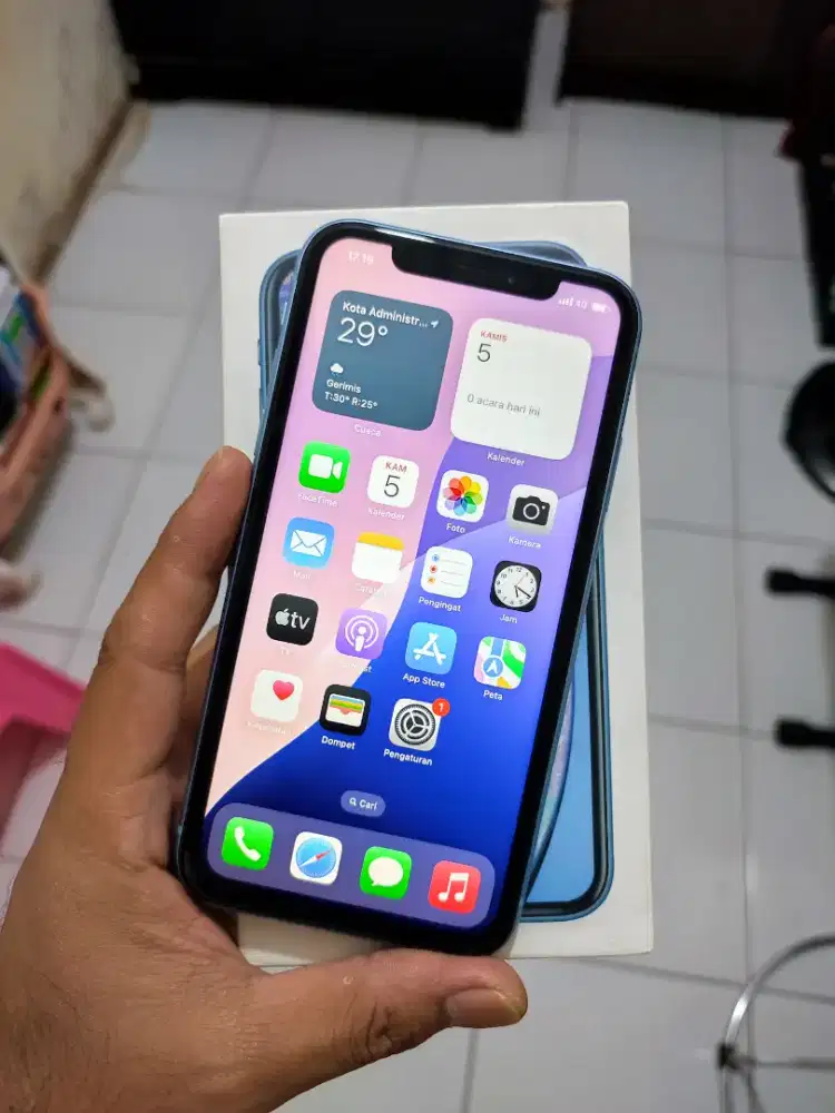 IPHONE XR 128GB BLUE FULLSET