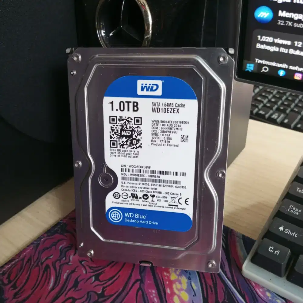 Hardisk Pc WD Blue 1 Terra