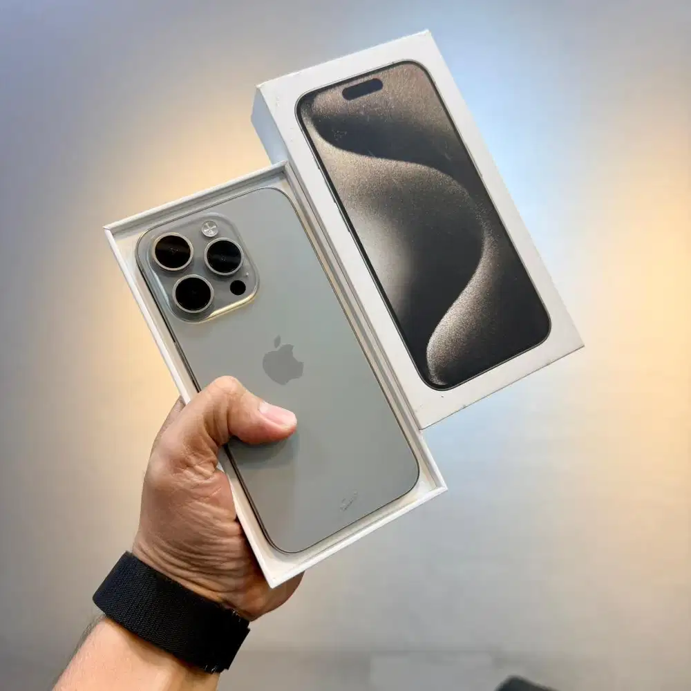 iPhone 15 Pro 128Gb ibox bisa tukar tambah