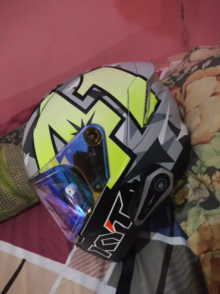 Helm Kyt nx race espargaro + intercom