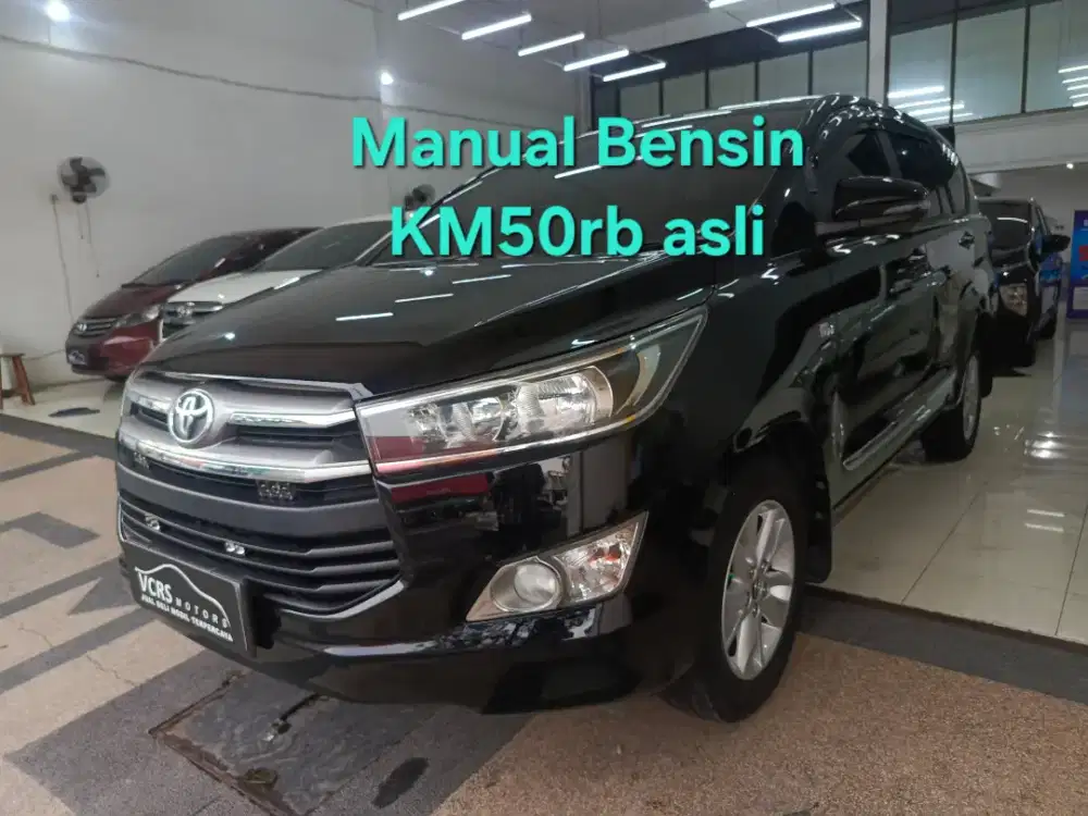 Innova reborn Manual KM50rb 2018 bensin 2.0 m/t hitam ribon riborn