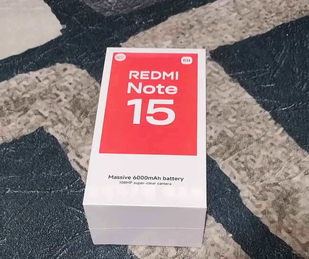 Redmi Note 15 4G 8/256 Gb New Baru BNIB Segel Garansi Resmi