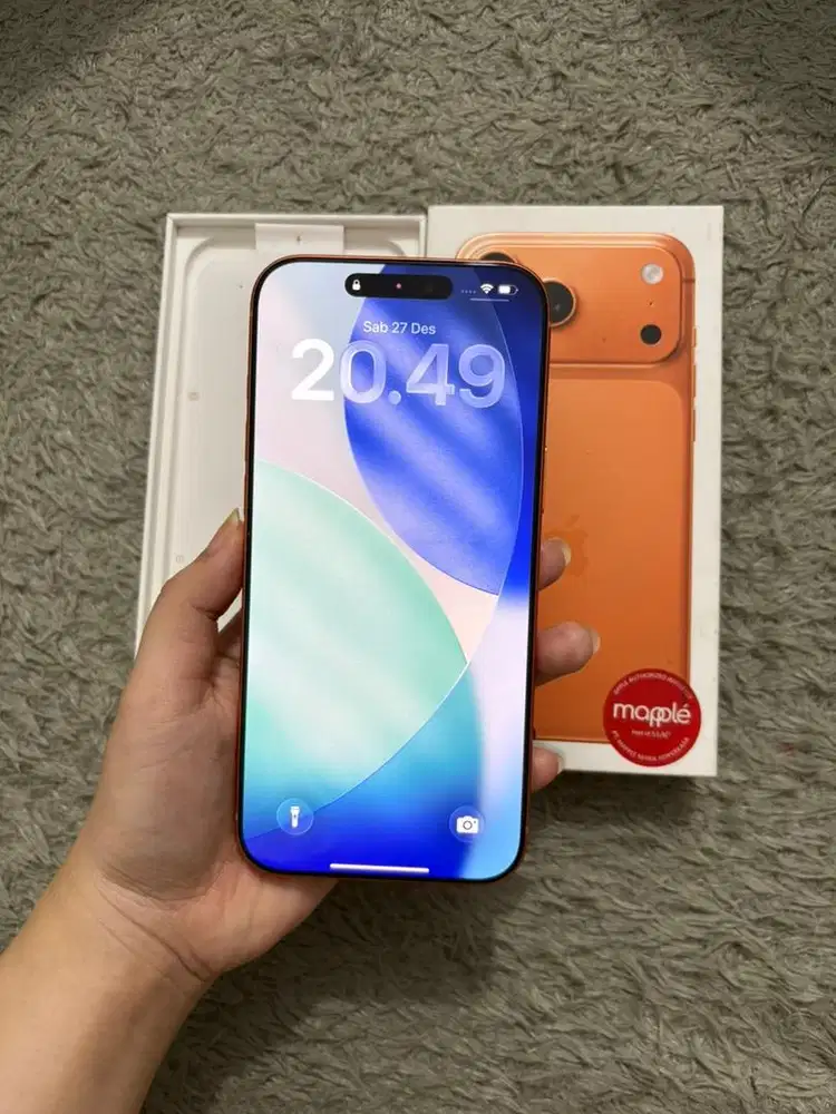 Iphone 17 Pro 256gb Orange IBOX Garansi On November 2026
