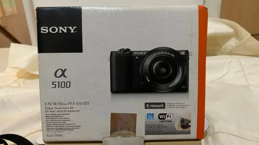 Jual cepat kamera Sony A5100 kond lkp