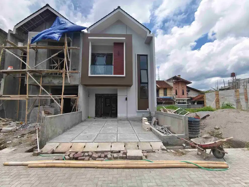 Kesempatan Punya Rumah on progress 2 Lantai di Cluster di Antapani Tengah Lokasi Favorit Keluarga Muda