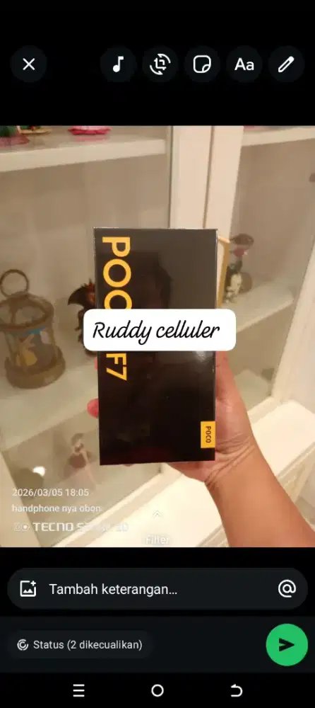 Poco f7 baru segel box