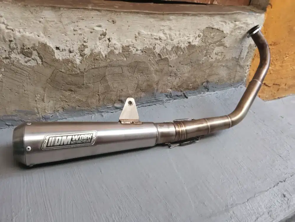 knalpot xsr 155 underbelly fullsystem by dmwork