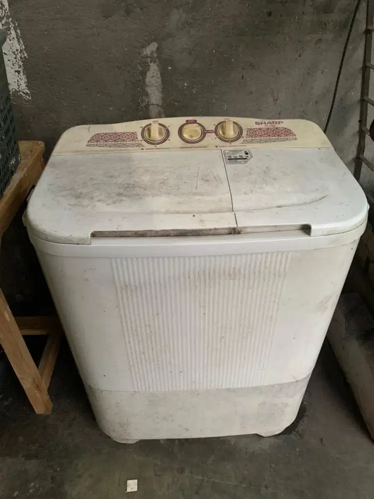 Mesin cuci sharp 2 tabung