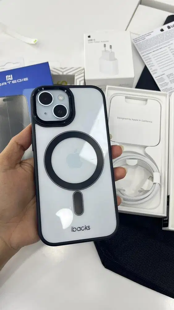 Iphone 15 128 Blue New (Gambar hanya contoh)