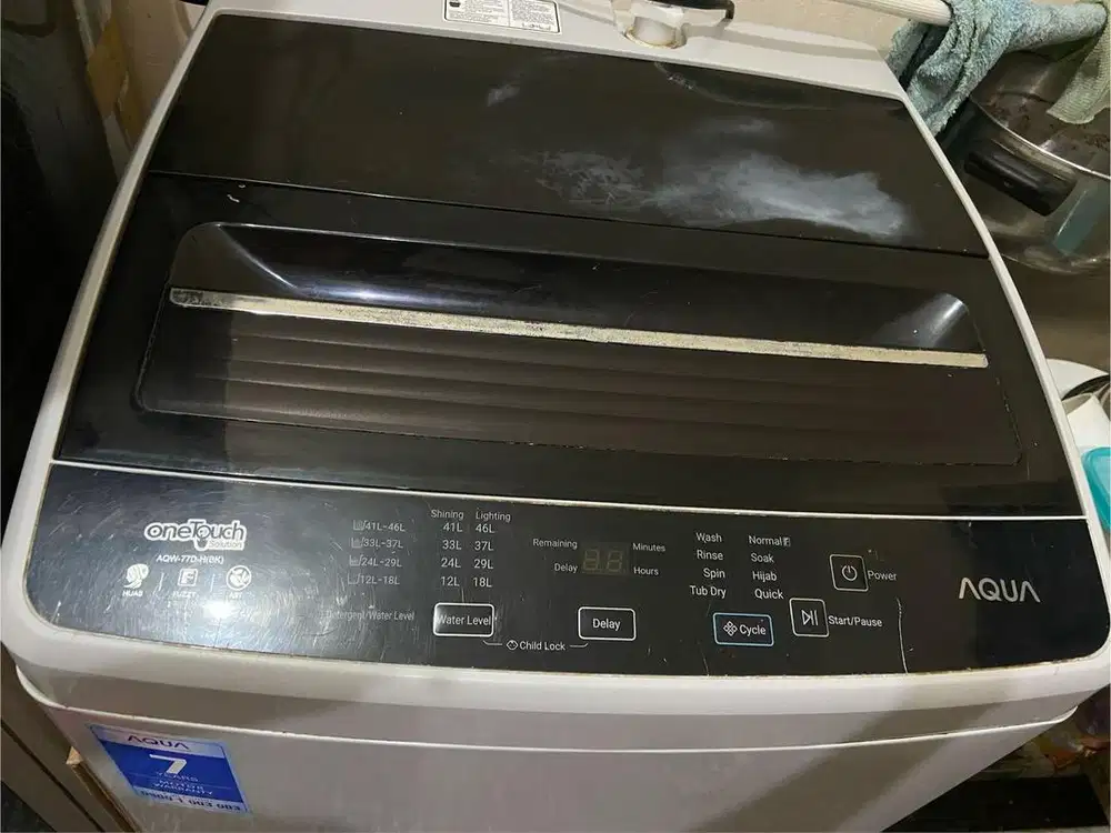 Mesin cuci aqua 1 tabung 7kg
