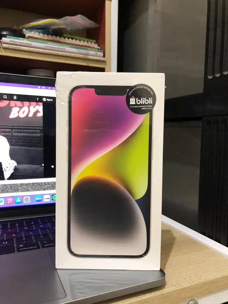 iPhone 14 128Gb Starlight Blibli
