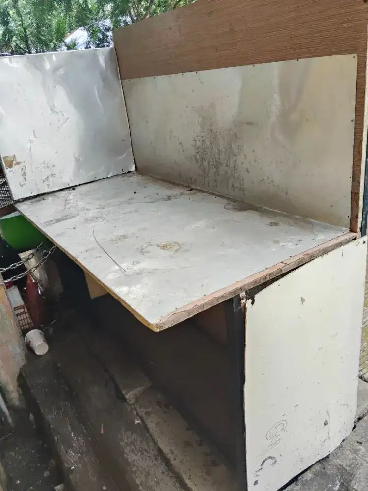 Meja kompor buat jualan