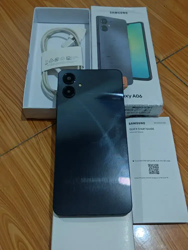 Samsung Galaxy A06 4+4/64 Fullset Ori Garansi On