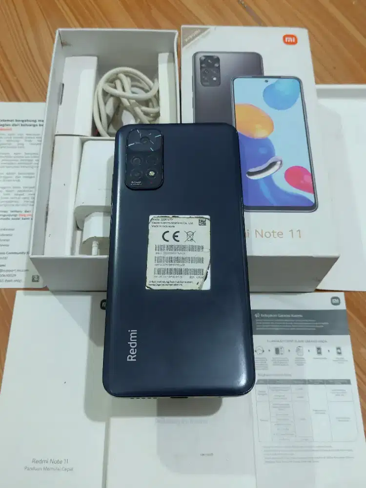 Redmi Note 11 Nfc 4+4/128 Fullset Ori
