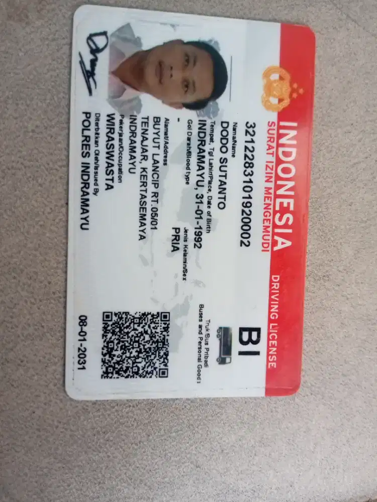 Driver dalam dan luar kota