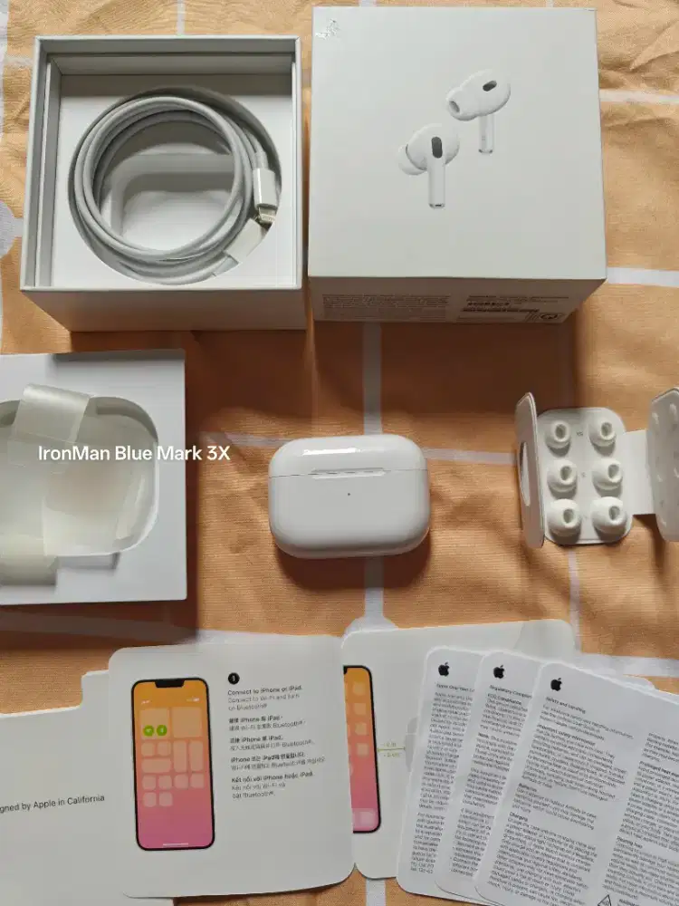 AirPods Pro Gen 2 MagSafe Type C to Lightning Fullset Original Apple