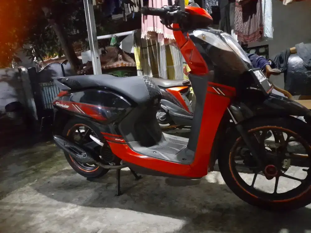 Honda genio 2019 lengkap (iss idling stop),mesin sehat,cvt sehat.