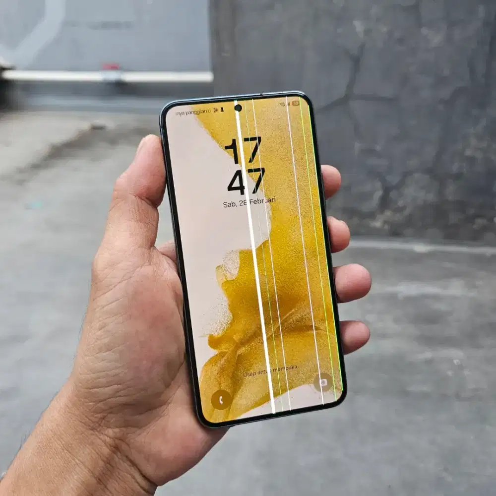 SAMSUNG GALAXY S22 5G SEIN 8/256 GB MINUS GARIS FUNGSI 100% NORMAL