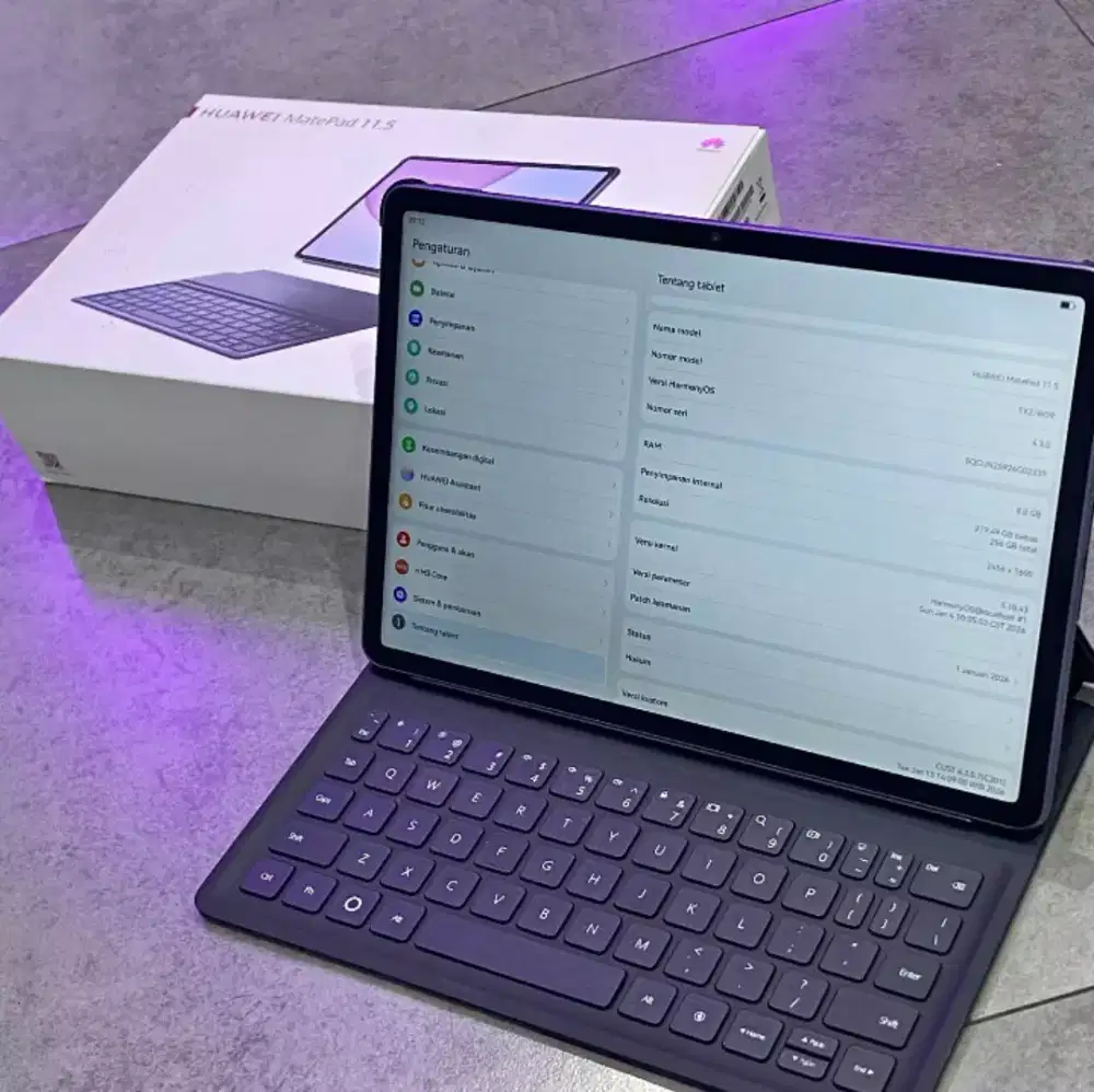 Huawei Matepad 11.5 2025 lengkap mulus no minus
