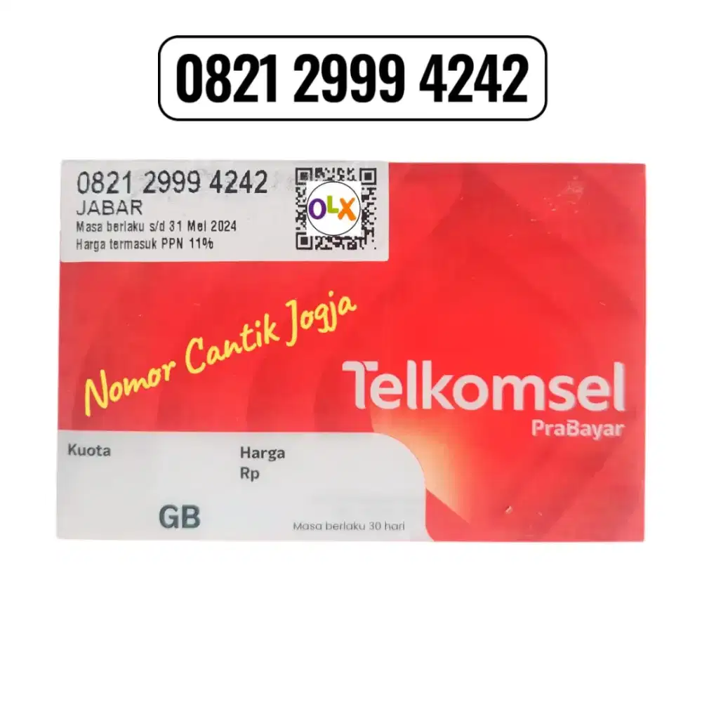 Nomor Cantik Telkomsel Simpati 4242