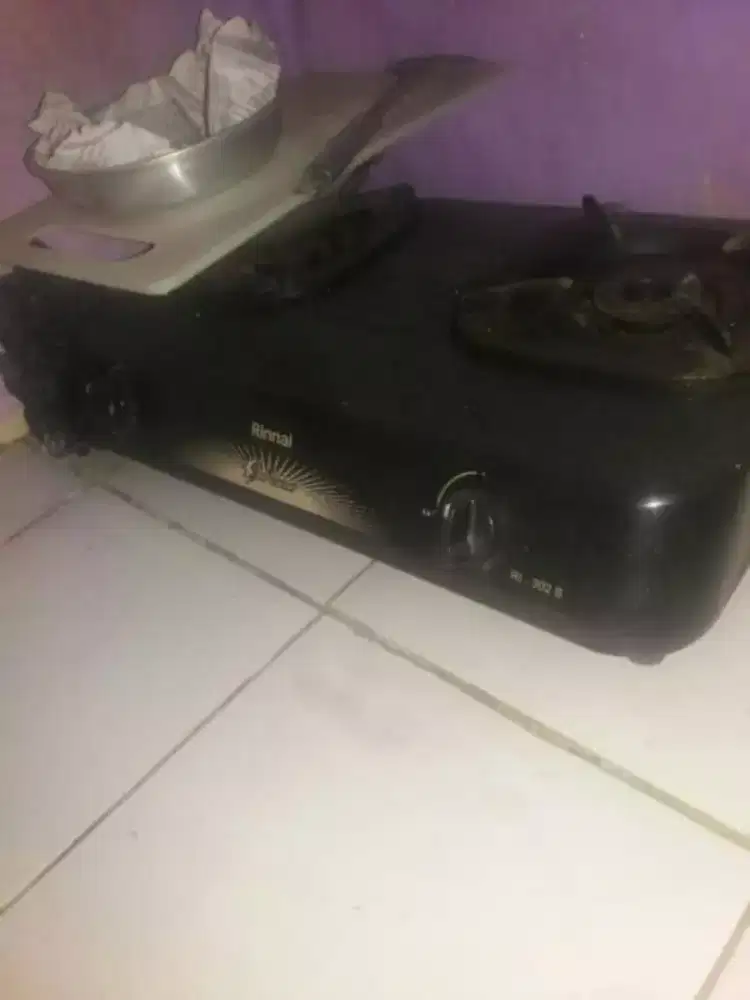 Kompor gas rinnai 2 tungku