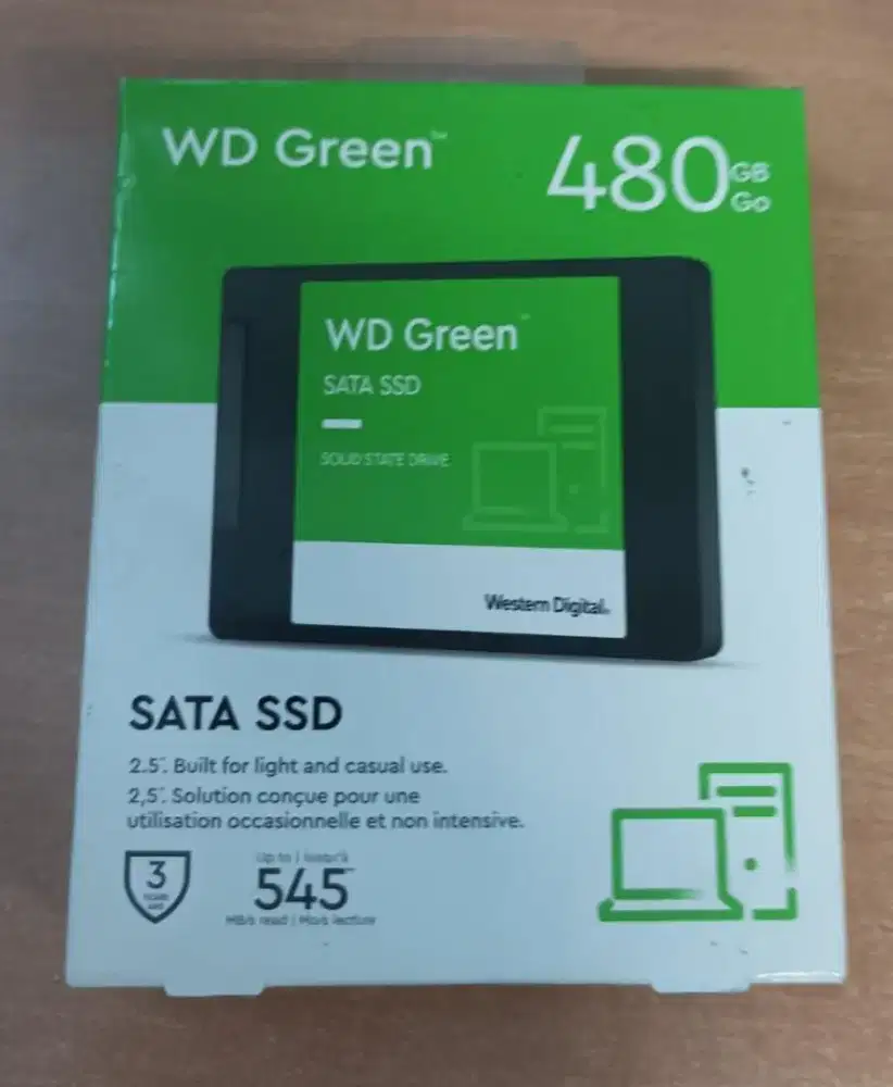 SSD WD green 480gb SATA 3