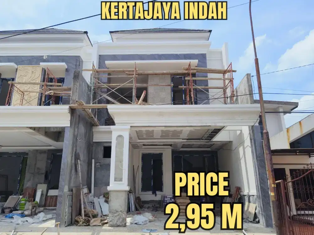 BARU GRESS‼️RUMAH KERTAJAYA INDAH MEWAH AMERICAN CLASSIC. SELANGKAH RAYA KERTAJAYA, ITS, GALAXY MALL, DHARMAHUSADA, MULYASARI, Dsb