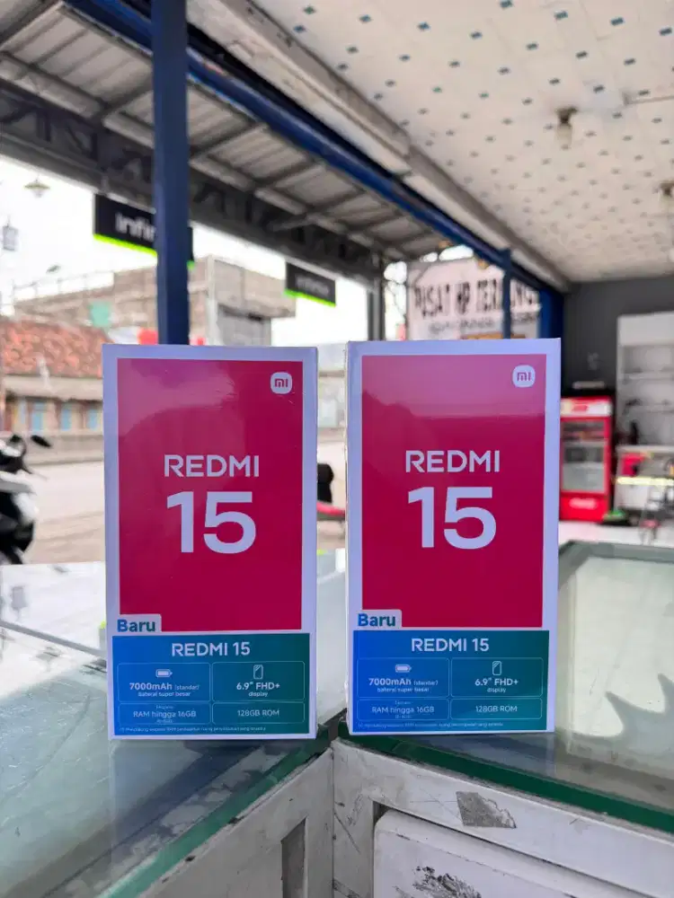 REDMI 15 8/256 SEGEL. RESMI 100%