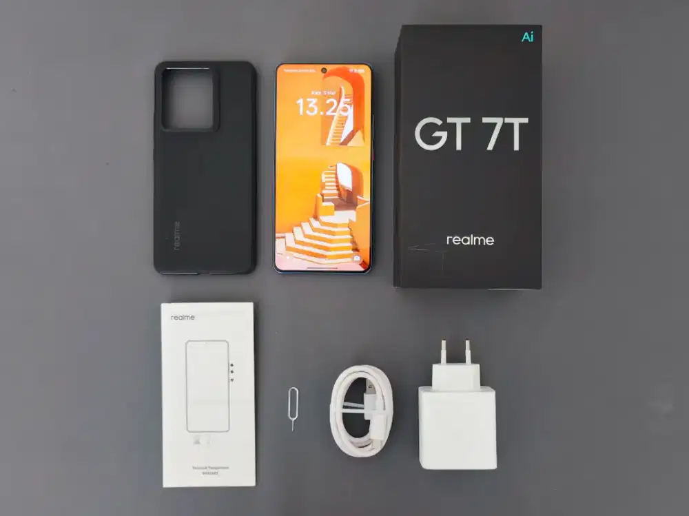 Realme GT 7T 12/256 GT7T - Fullset Istimewa, Garansi Resmi
