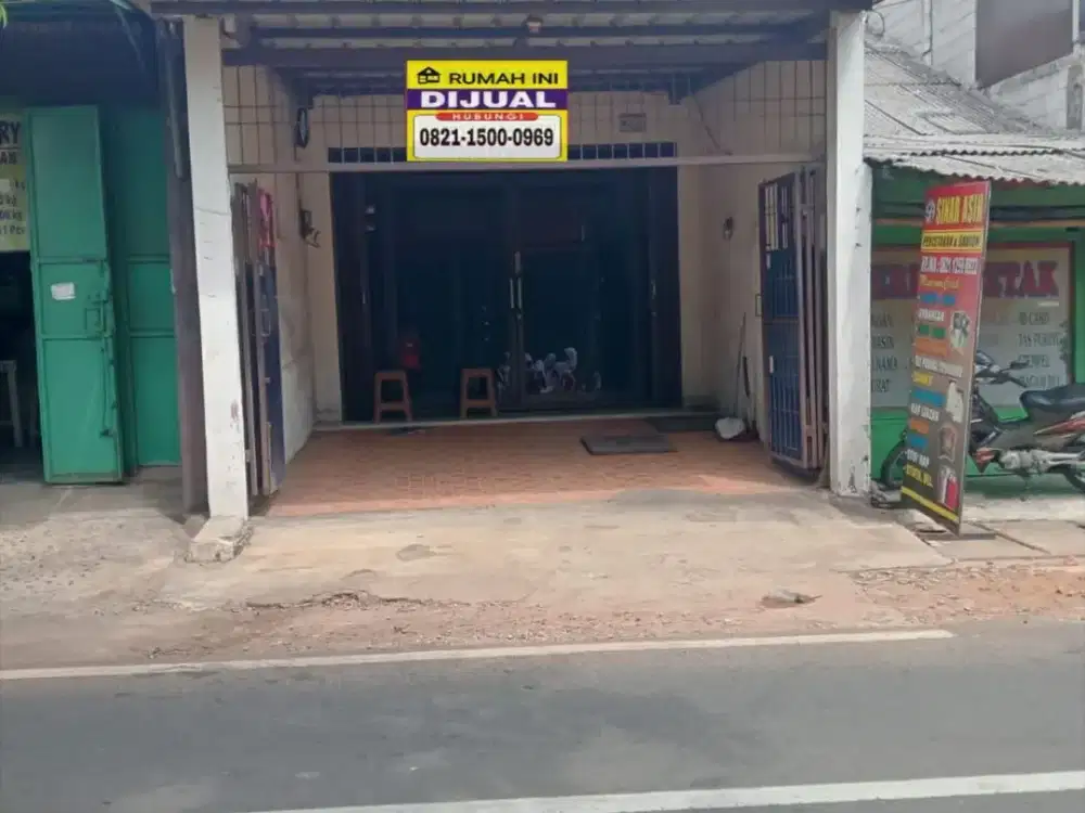 DIJUAL RUMAH PINGGIR JALAN RAYA