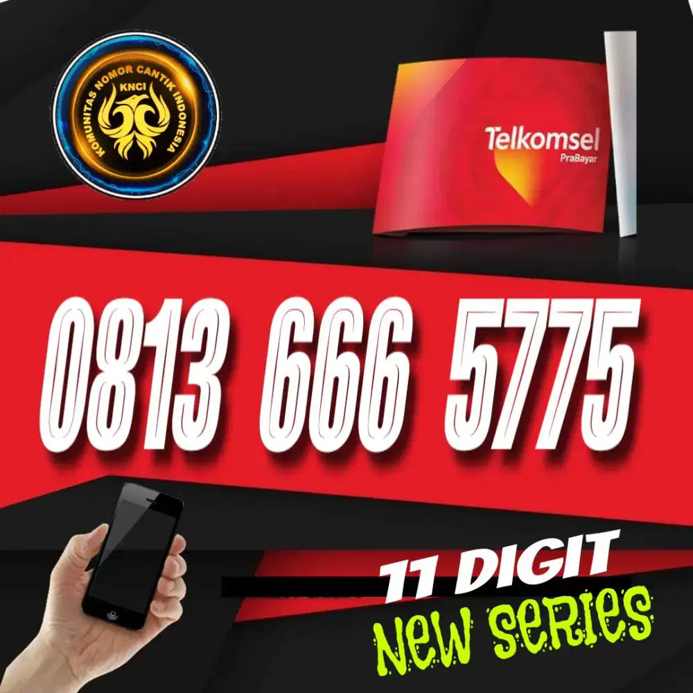 NOMOR CANTIK SIMPATI 11 DIGIT NEW SERIES SUPER RAPI LIMITED EDITION