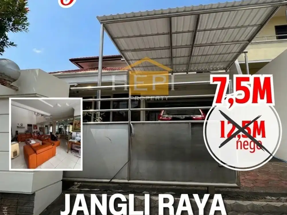 Dijual Rumah Jangli Raya Candisari Semarang