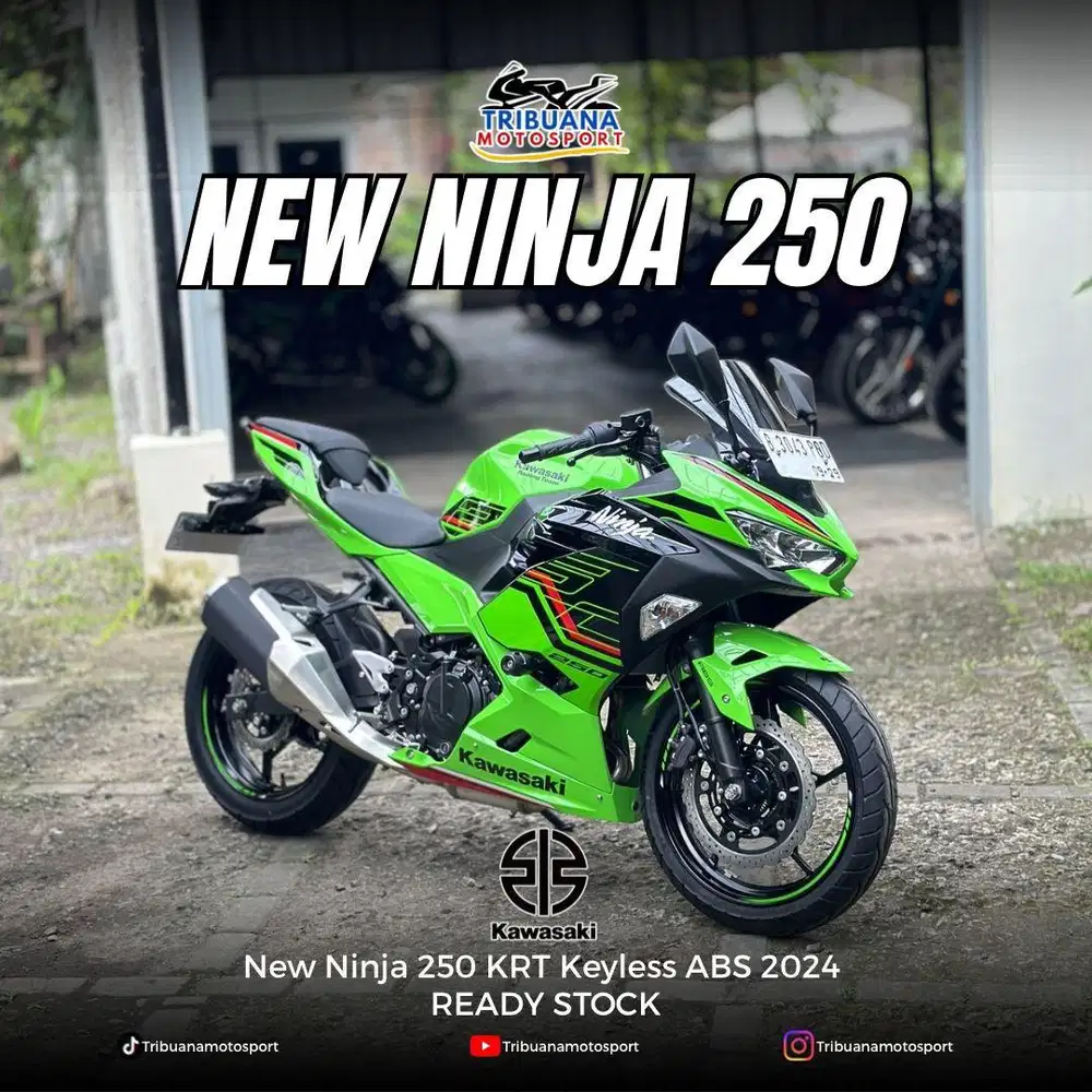 NEW NINJA 250 KRT KEYLESS ODO 2 PERAK