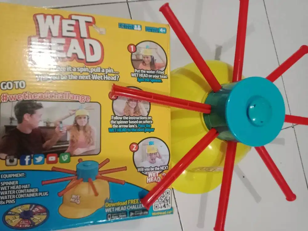 Mainan Wet Head