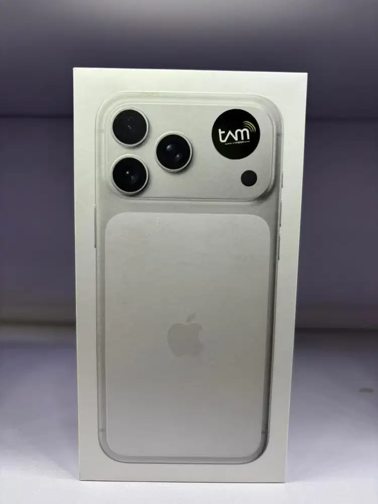 NEW IPHONE 17PRO 256GB SILVER GRS NASIONAL