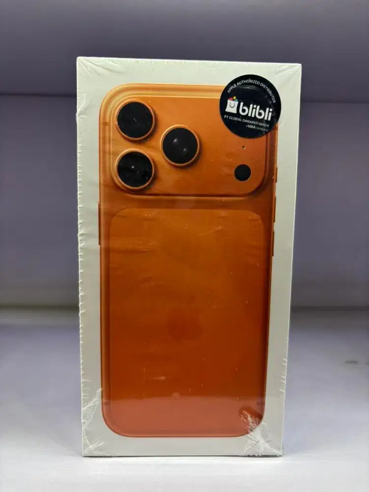 NEW IPHONE 17PRO 512GB ORANGE GRS NASIONAL