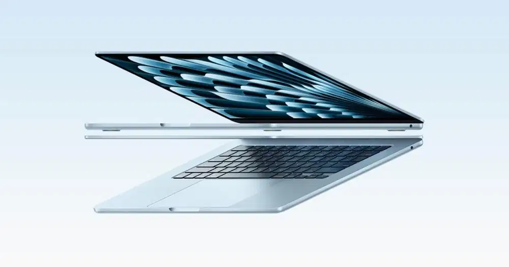 NEW MACBOOK AIR M4 16/256 SKYBLUE GRS NASIONAL